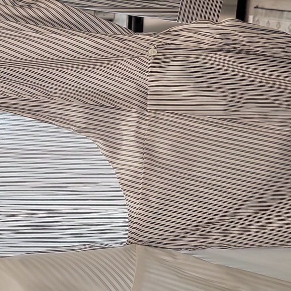 NWT Bailey/44 Striped Cross Body Tie Dress - Picture 3 of 8